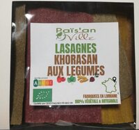 Lasagnes Khorasan aux légumes