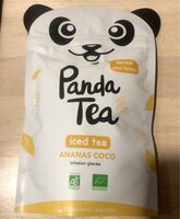 Iced tea ananas coco