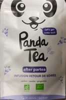 Panda tea after partea