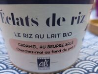 Riz au lait bio caramel au beurre salé