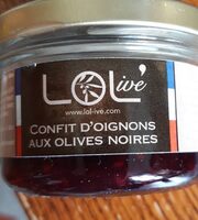 Confit d oignons aux olives noires
