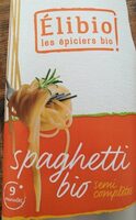 Spaghetti bio semi completes