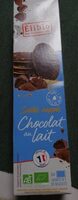 Sablés nappés chocolat au lait