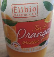 Jus d'oranges pressées 100%
