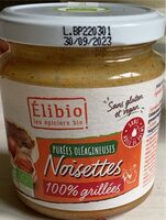 Purées oléagineuse noisettes