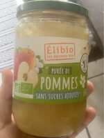 Purée de pommes sans sucres ajoutés
