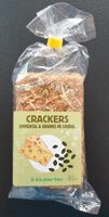 Crackers emmental & graines de courge