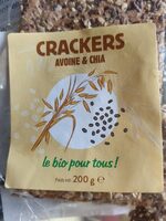Crackers avoine et chia