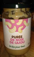 Purée de noix de cajou