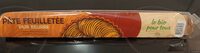 Pâte feuilletée pur beurre