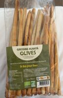 Gressins rubata olives