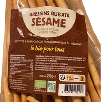 Gressins rubatà sesame