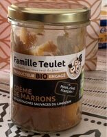 Crème de marrons