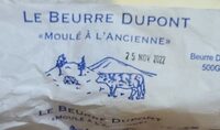 Beurre Moulé à l'ancienne