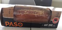 Le hot dog revisité saucisse de porc, ketchup, moutarde