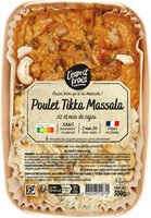 Poulet Tikka Massala, Riz et Noix de Cajou