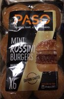Mini rossini burger