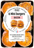 6 Mini Burgers au Bacon