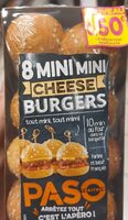 8 mini mini chesse burger