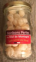 Bonbons perles au miel de montagne