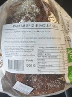 Pain au seigle moule