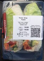 Verse wrap poulet