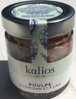 Poulpe a l’origan et a l’ail