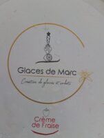 Glace de Marc crème de fraise
