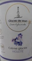 Crème glacée violette