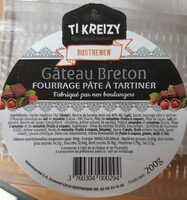 Gâteau Breton fourrage pâte à tartiner