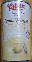 Crème dessert saveur vanille