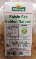 Raisin sec golden naturel