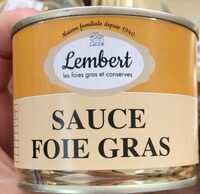 Sauce au foie gras