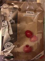 Tomates cerises allongées