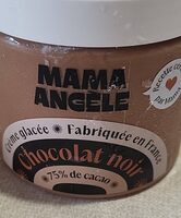 Crème glacée chocolat noir