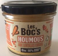Houmous lentilles corail