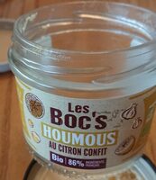 Houmous au citron confit