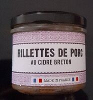 Rillettes de porc au cidre breton
