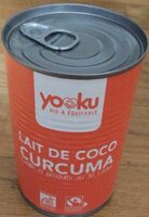 Lait de coco curcuma
