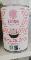 Crème chantilly coco