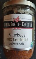 Saucisses aux Lentilles au Petit Salé