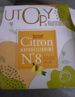 Sorbet citron utopy numéro 8