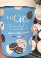 Glace cookies and cream