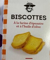 Biscotte à la farine d’épautre