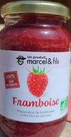 Préparation de framboises