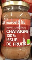 Préparation châtaigne 100% fruits