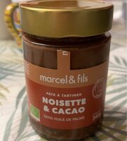 Pâte à tartiner noisettes et cacao