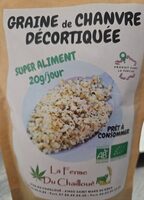 Graine de chanvre décortiquée