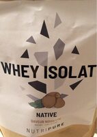Whey isolat Native Saveur noisette