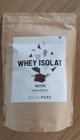 Whey isolat, saveur Chocolat